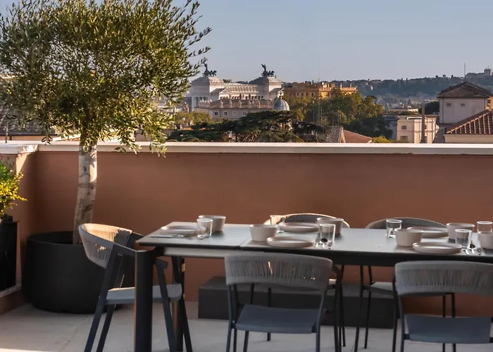 דירה Trevi Iconic View - Luxury Penthouse Rooftop *